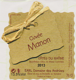 Cuvée "MANON"